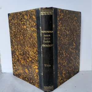 1858 Analecta Juris Pontificii eller Acts Of Roman Congrigation vol 3