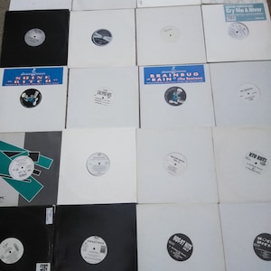 20 rare promo hip hop vinyl records