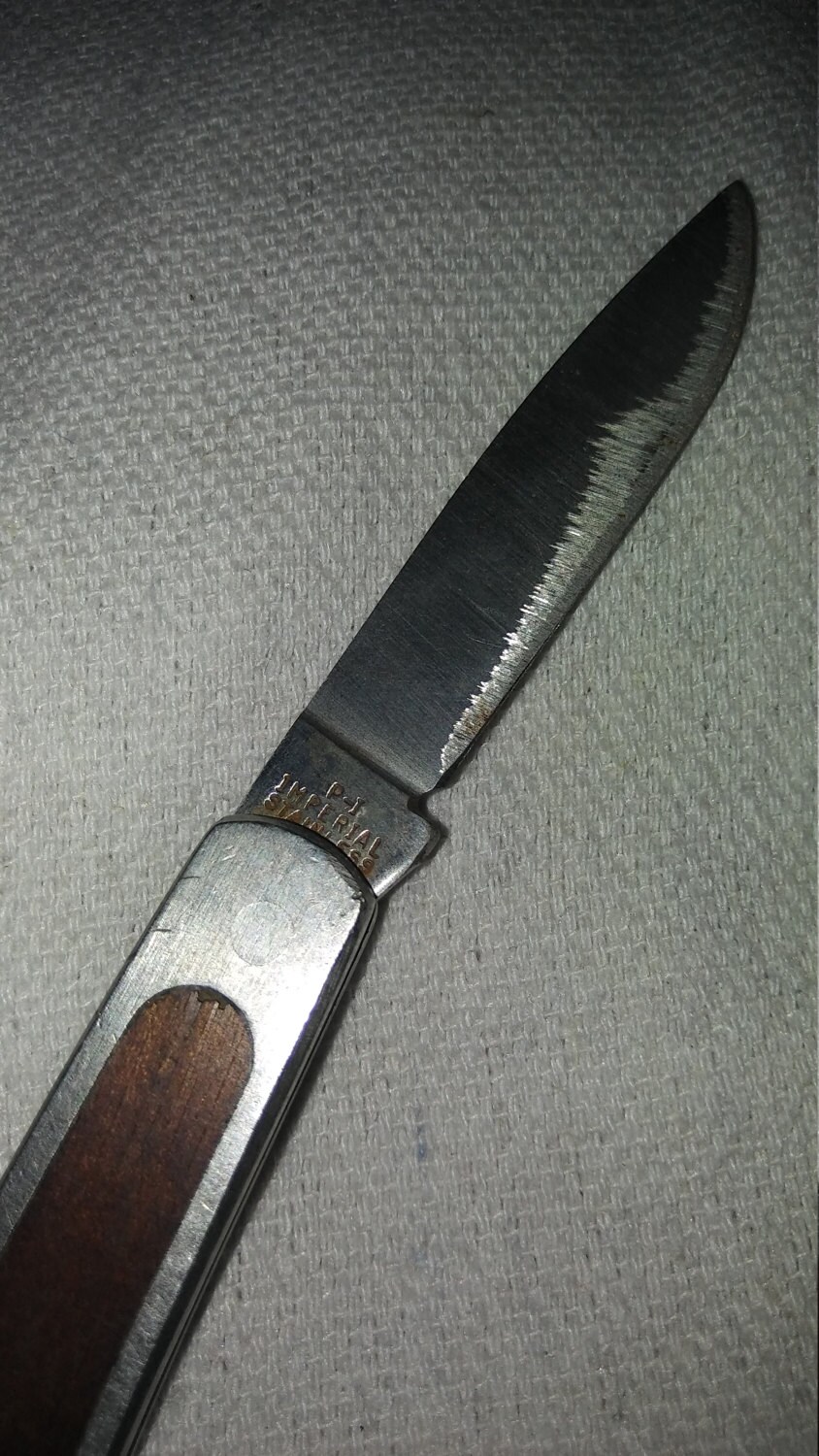 Vintage P-1 Imperial Frontier Pocket Knife - Etsy Vintage P-1 Imperial Frontier Pocket Knife - Etsy