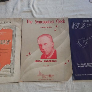 10 antique sheet music booklets 3 image 2