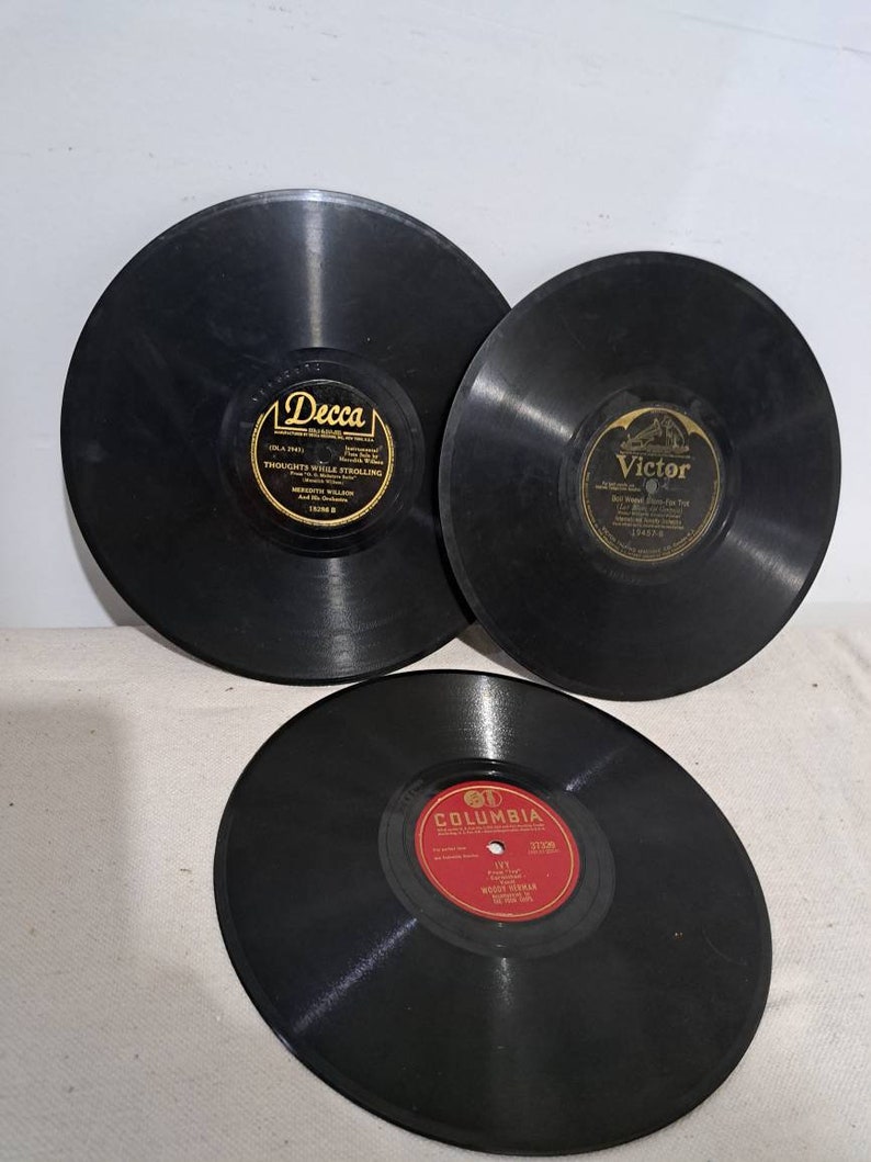 Collection of 15 Antique 78 Rpm Records F9 - Etsy