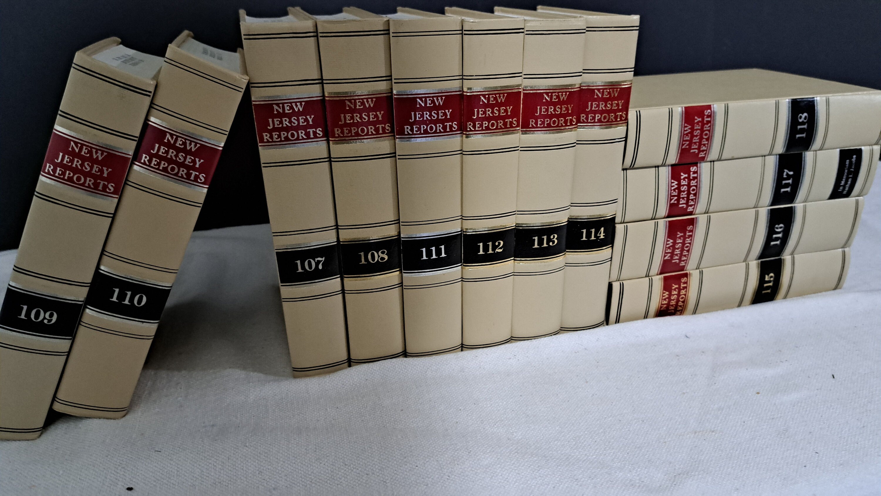 12 Vintage Law Books in Numerical Order 12o - Etsy