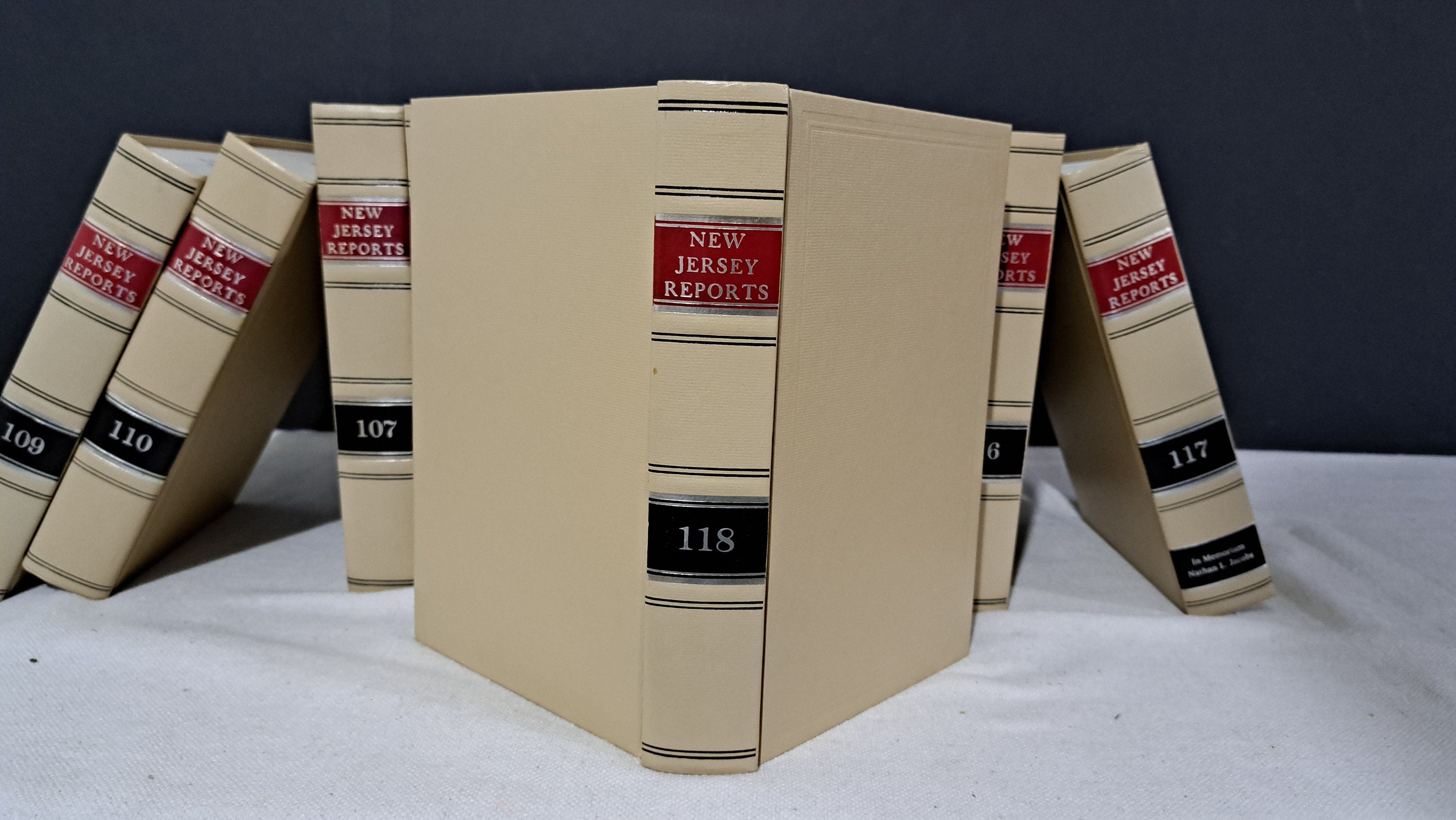 12 Vintage Law Books in Numerical Order 12o - Etsy