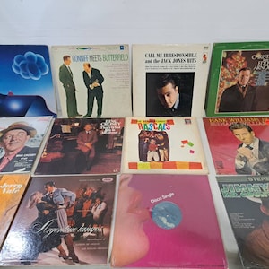 Sortiment von 50 Vintage Schallplatten r5