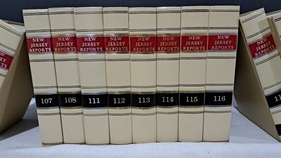 12 Vintage Law Books in Numerical Order 12o - Etsy