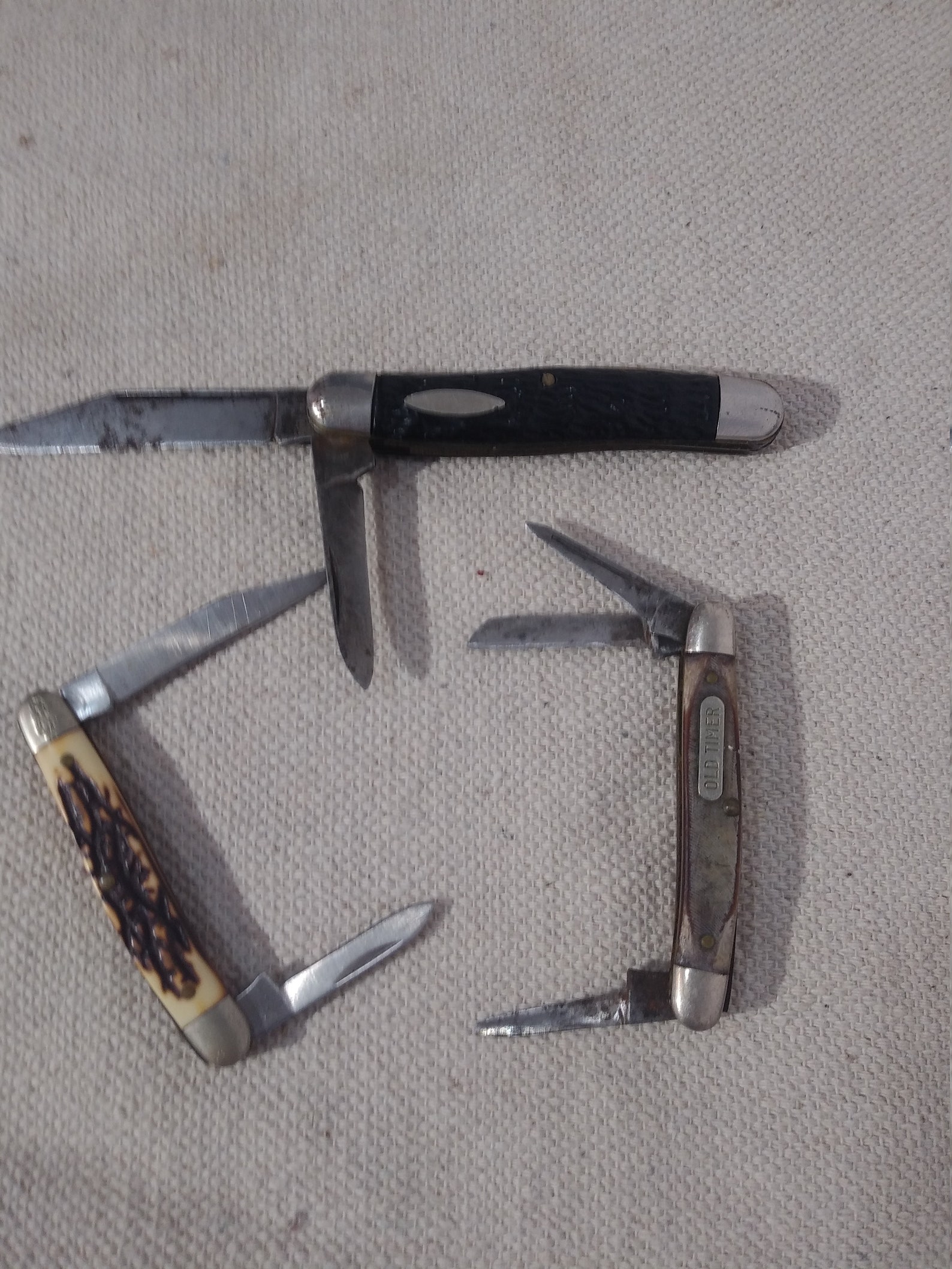 Collection of 10 Antique Pocket Knives Etsy