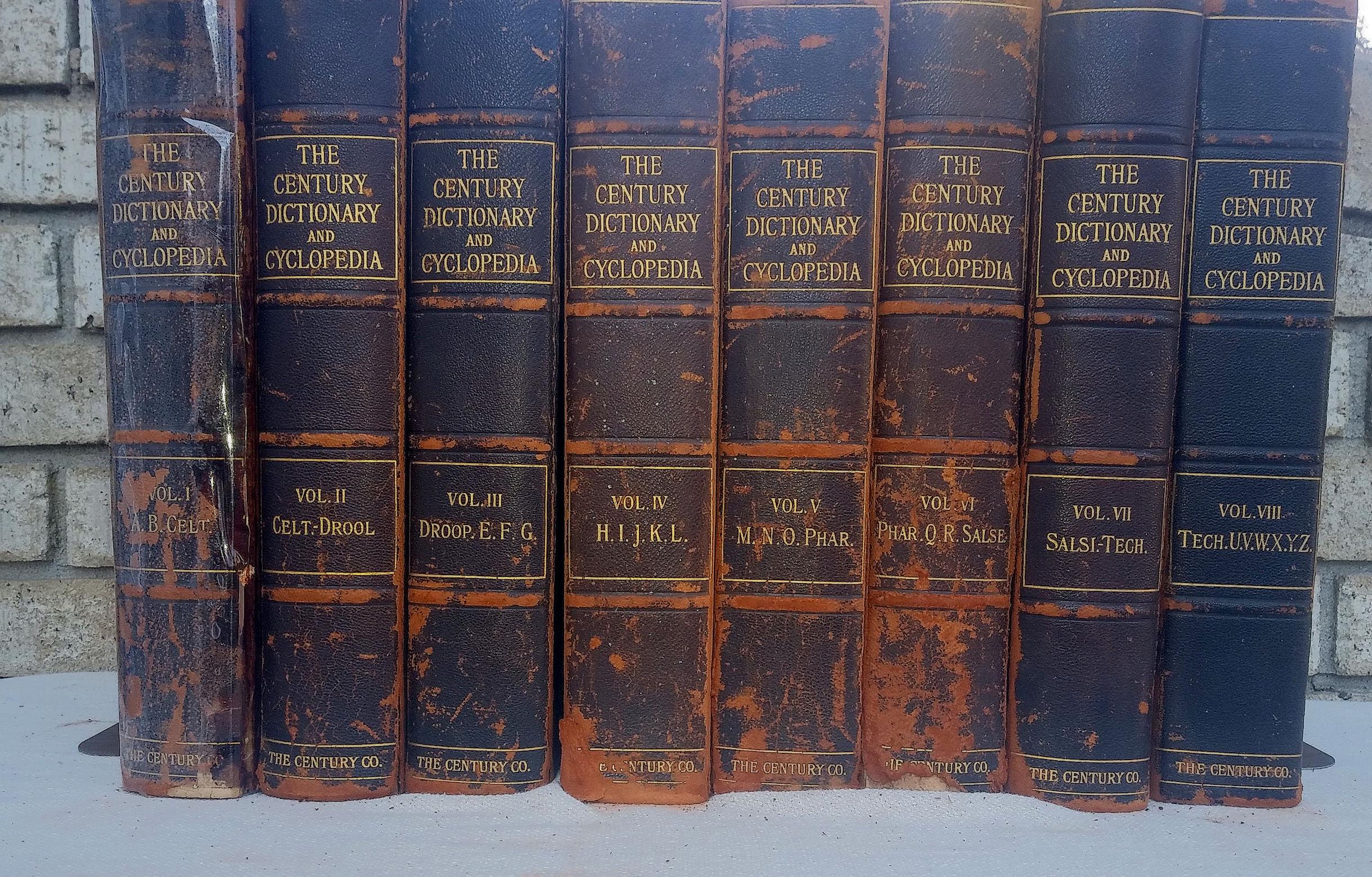 Complete 8 Volume Set the Century Dictionary and Cyclopedia Complete 8 Volume Set the Century Dictionary and Cyclopedia