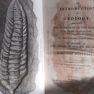1830 Introducción a la geología que comprende los elementos de la ciencia....... Por Robert Bakewell