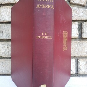1914 North America by Isreal C. Russell from the "Regions Of The World" collection