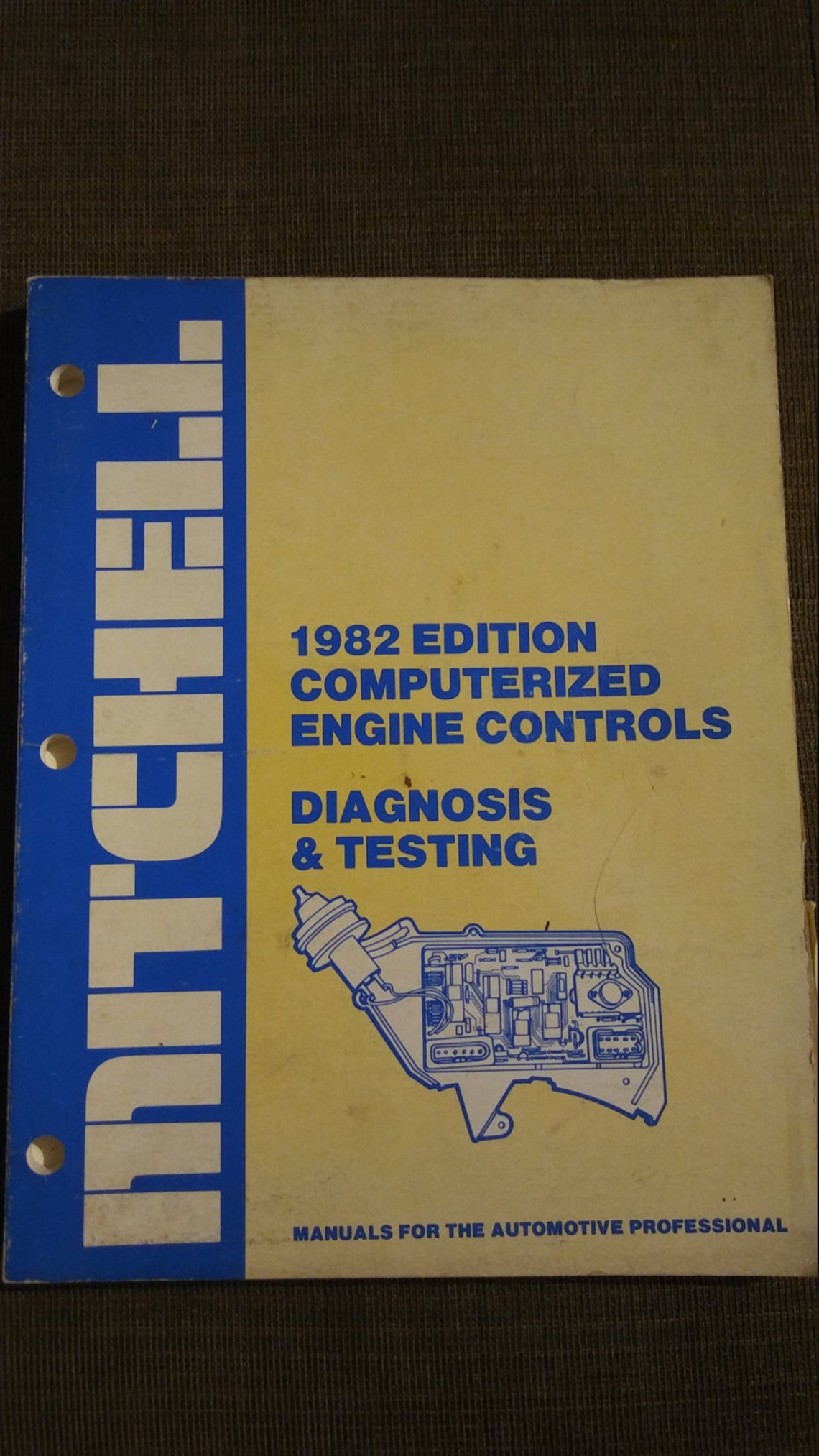 Computerized Engine Controls 1982 Mitchell Computerized Engine Controls Manual - Etsy
