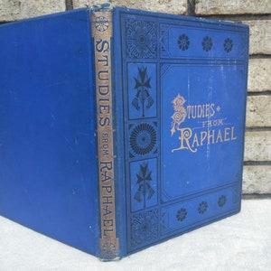 1881 Erste amerikanische Ausgabe Studienreihe: Fünf Gemälde von Raphael mit historischen und kritischen Notizen