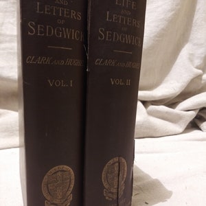 1890 first edition The Life And Letters Of The Reverend Adam Sedgwick by John Willis Clark And Thomas McKenny Hughes