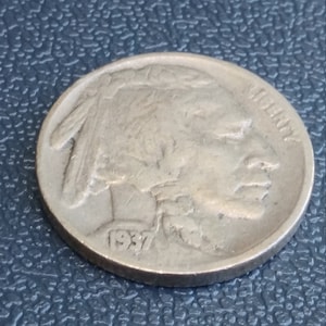 1937 D buffalo nickel