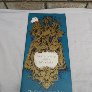 1965 Westminster Abbey 900 Year Commemorative book