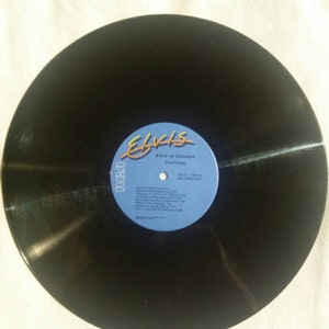 1977 Coffret 2 vinyles Elvis en concert d&#39;Elvis Presley