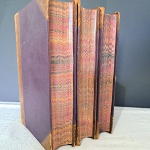 3 First Edition Charles Dickens books publishes by  Chapman And Hall