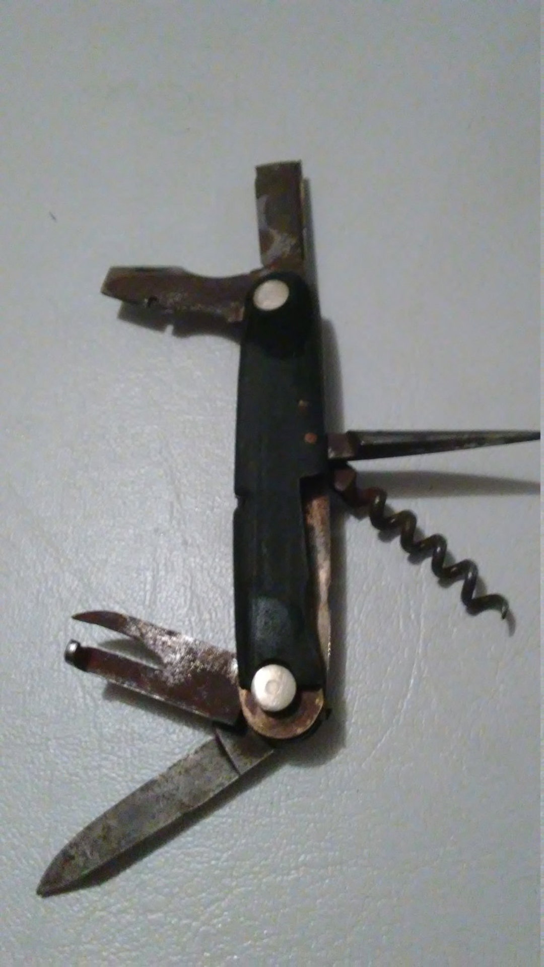 1920s W H Morley Multi Tool Pocket Knife -  Hong Kong