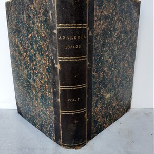 1874 Analecta Juris Pontificii eller Acts Of Roman Congregation