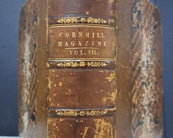 1863 volume 7 The Cornhill Magazine biannual published book