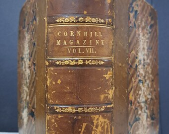 1863 volume 7 The Cornhill Magazine biannual published book