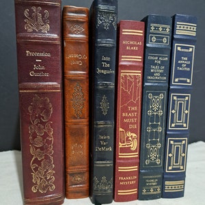 Collectible Leather Bound Luxury Brands Books – Relics to Rhinestones