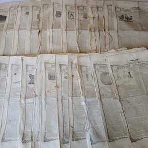 Collection of 26 Boston Cultivator Newspapers from 1846-1847