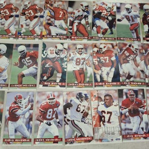 set completo di carte da football Tall Boy Fleer Gameday del 1994