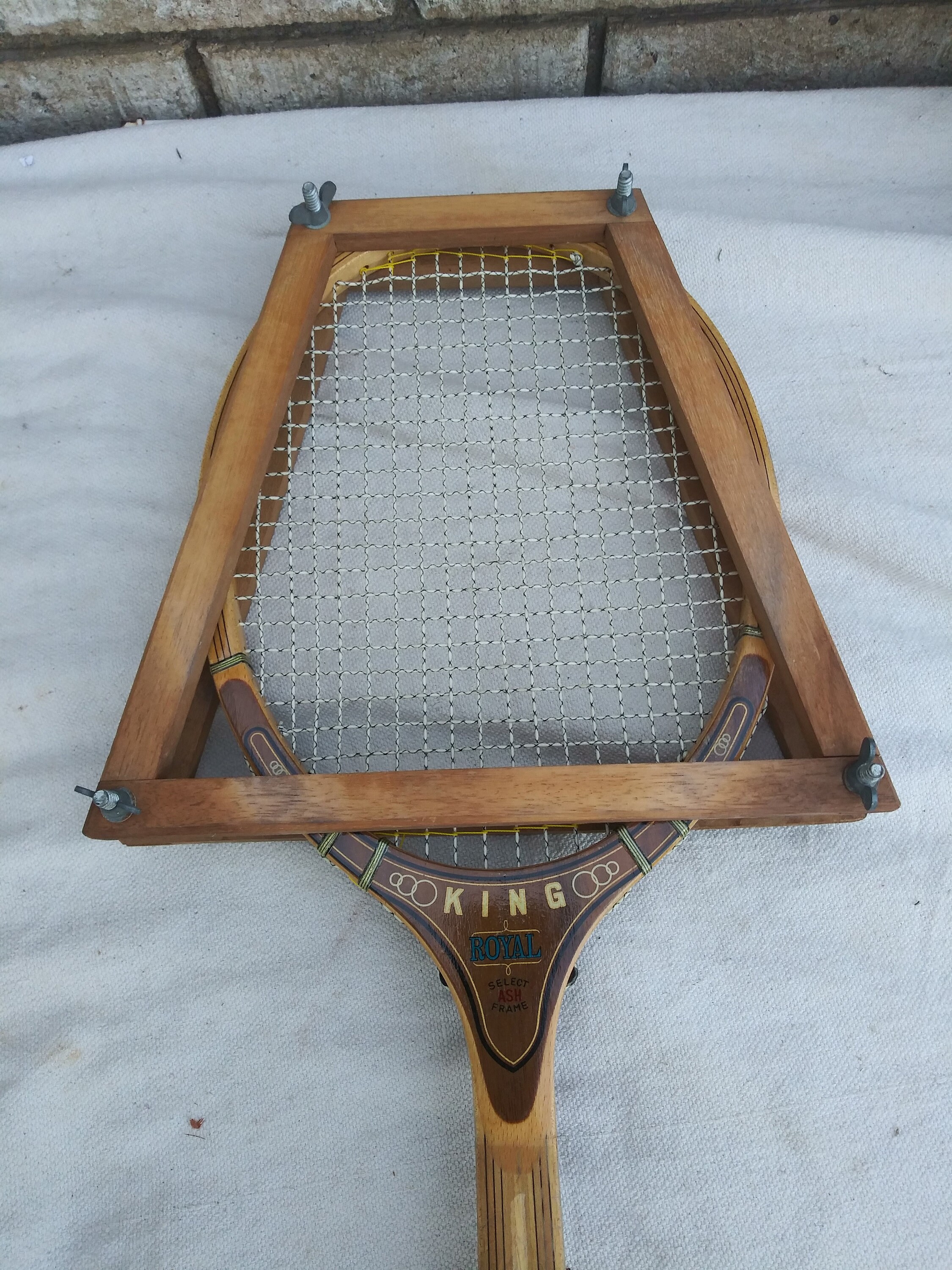 Rare 1960s Custom Built Ash Wood Royal Tennis Racket - Etsy