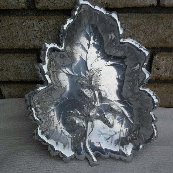 Vintage Gorham Polished Pewter Candy Tray - Etsy