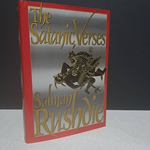 1989 first edition The Satanic Verses by Salman Rushdie