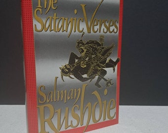 1989 first edition The Satanic Verses by Salman Rushdie