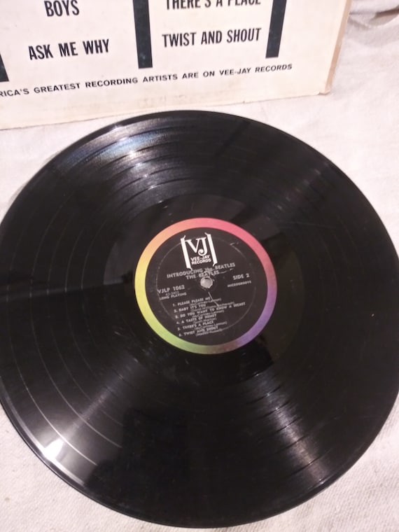 1964年 Vee-Jay Records 制作の Introducing The Beatles VJLP 1062