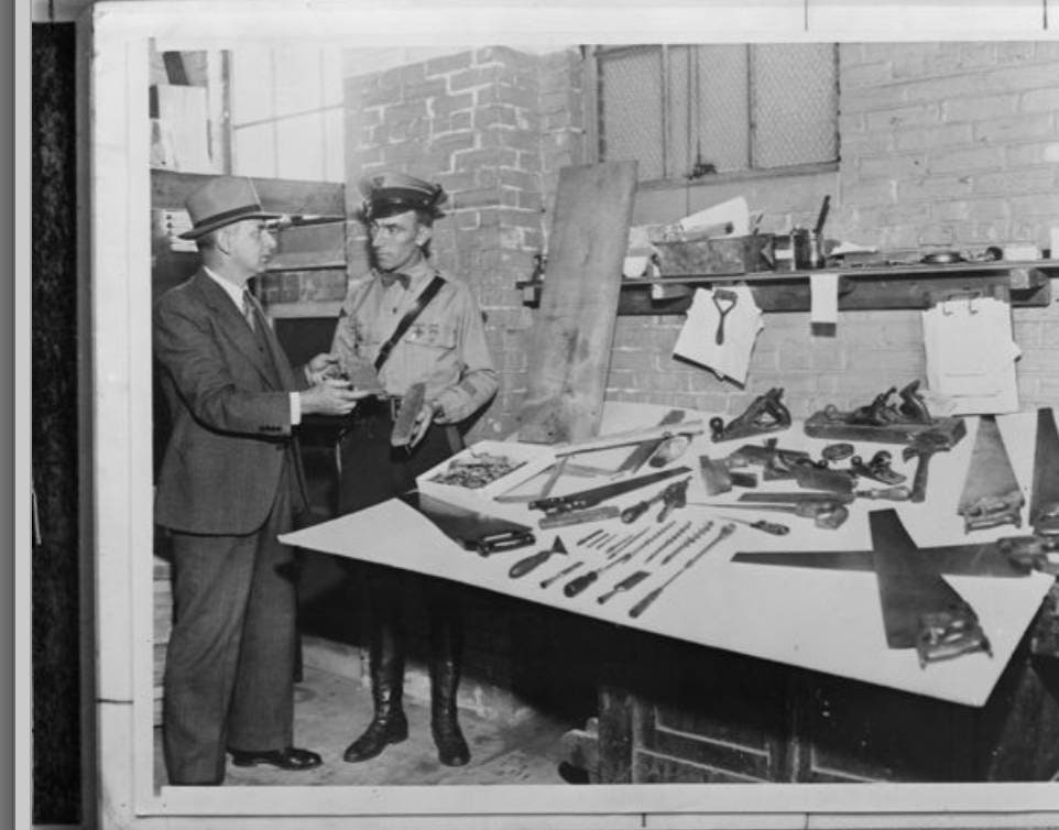 Actual evidence from the 1934 Lindbergh baby kidnapping case Etsy