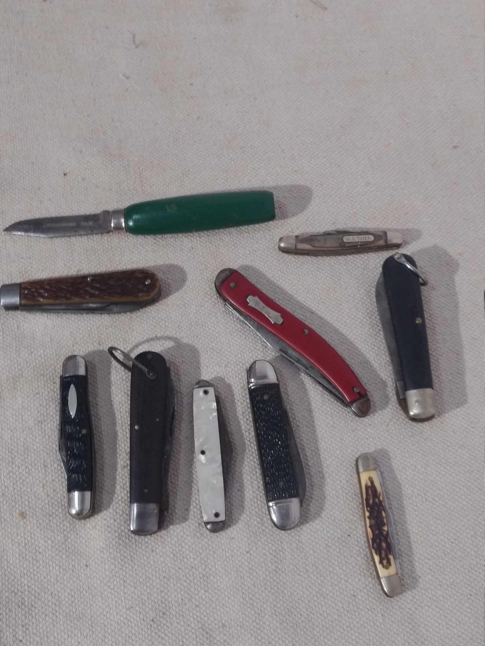 Collection of 10 Antique Pocket Knives Etsy