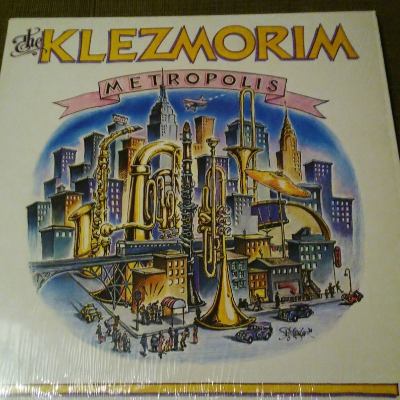 1981 Flying Fish Records Production the Klezmorim Metropolis Etsy