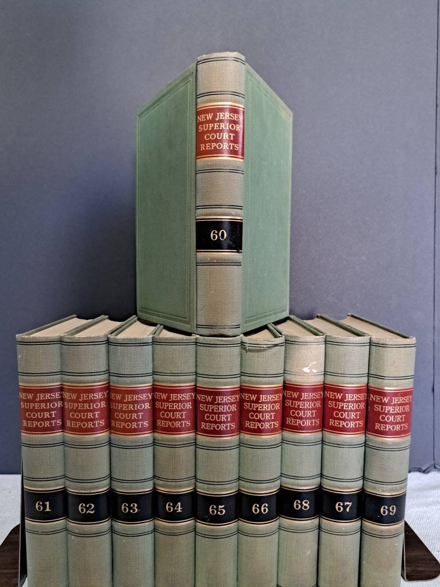Collection of 10 Antique Law Books S1 Etsy