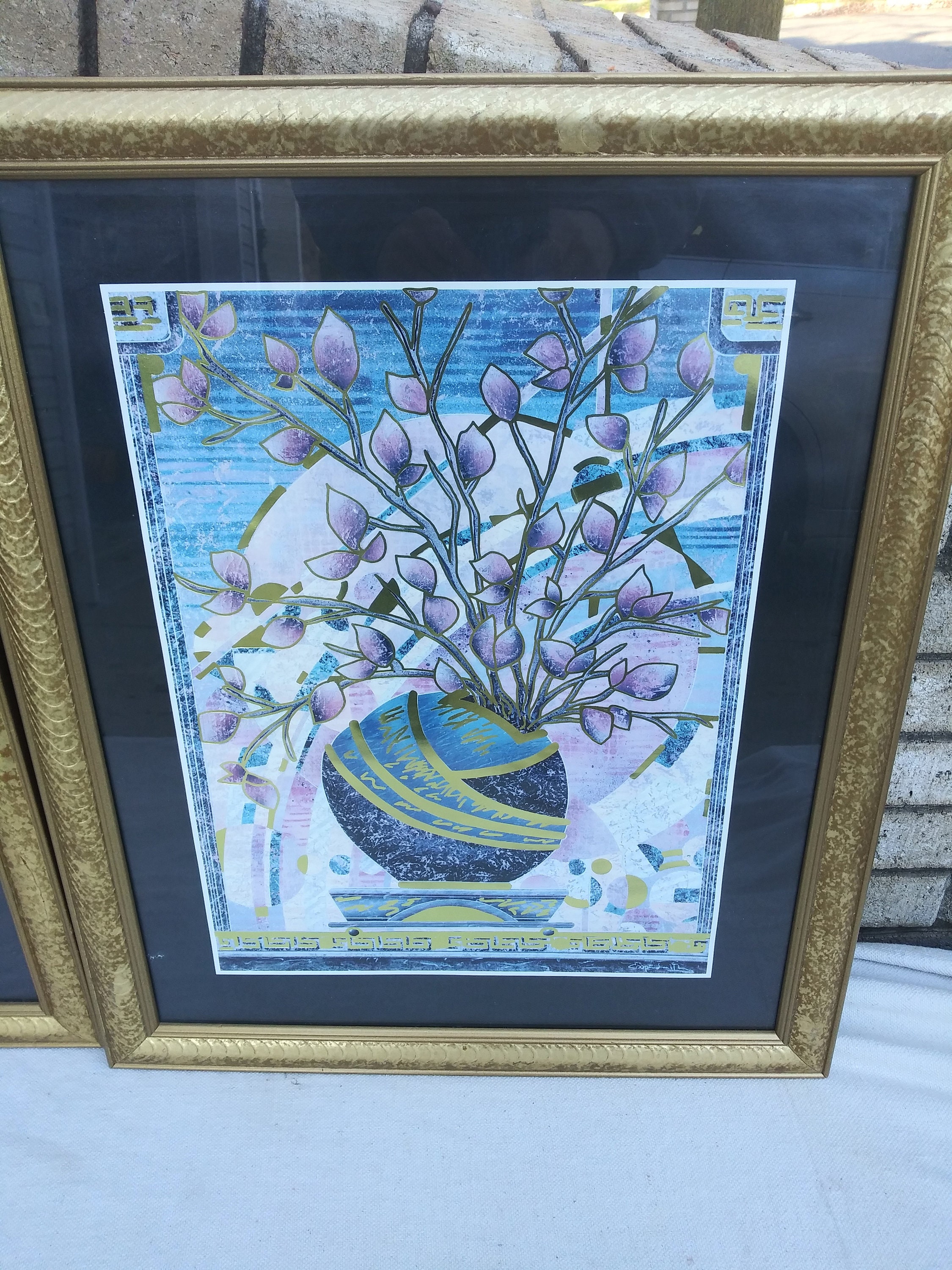 2 Justin Cooper Smith Mixed Media Framed Lithographs - Etsy