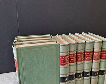 文庫本45冊セット Collection of 10 Vintage New Jersey Law Books J31 - Etsy