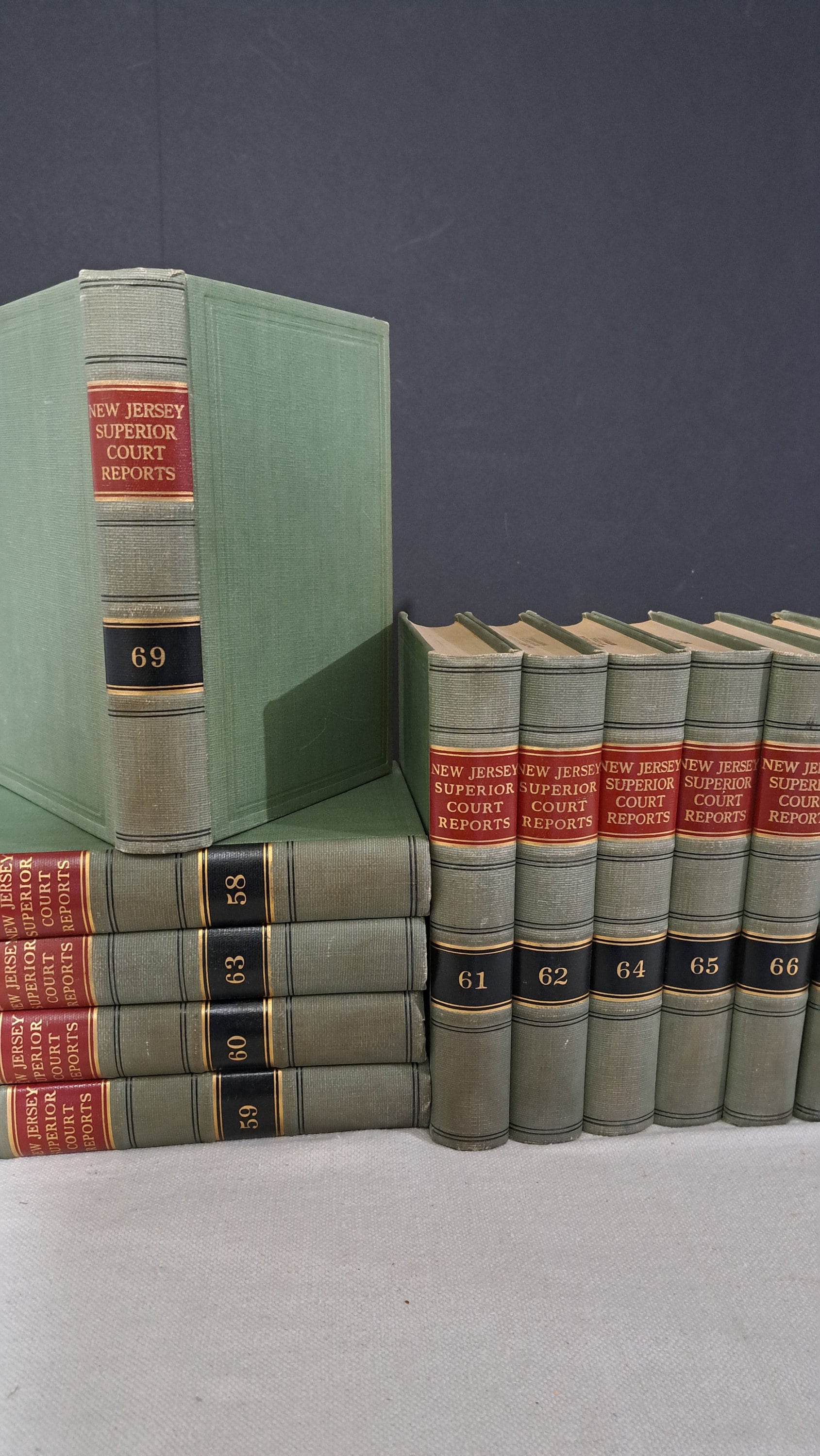 Buy 12 Vintage Law Books in Numerical Order 12N Online in