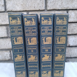 1931 The Stream Of History in 4 volumes