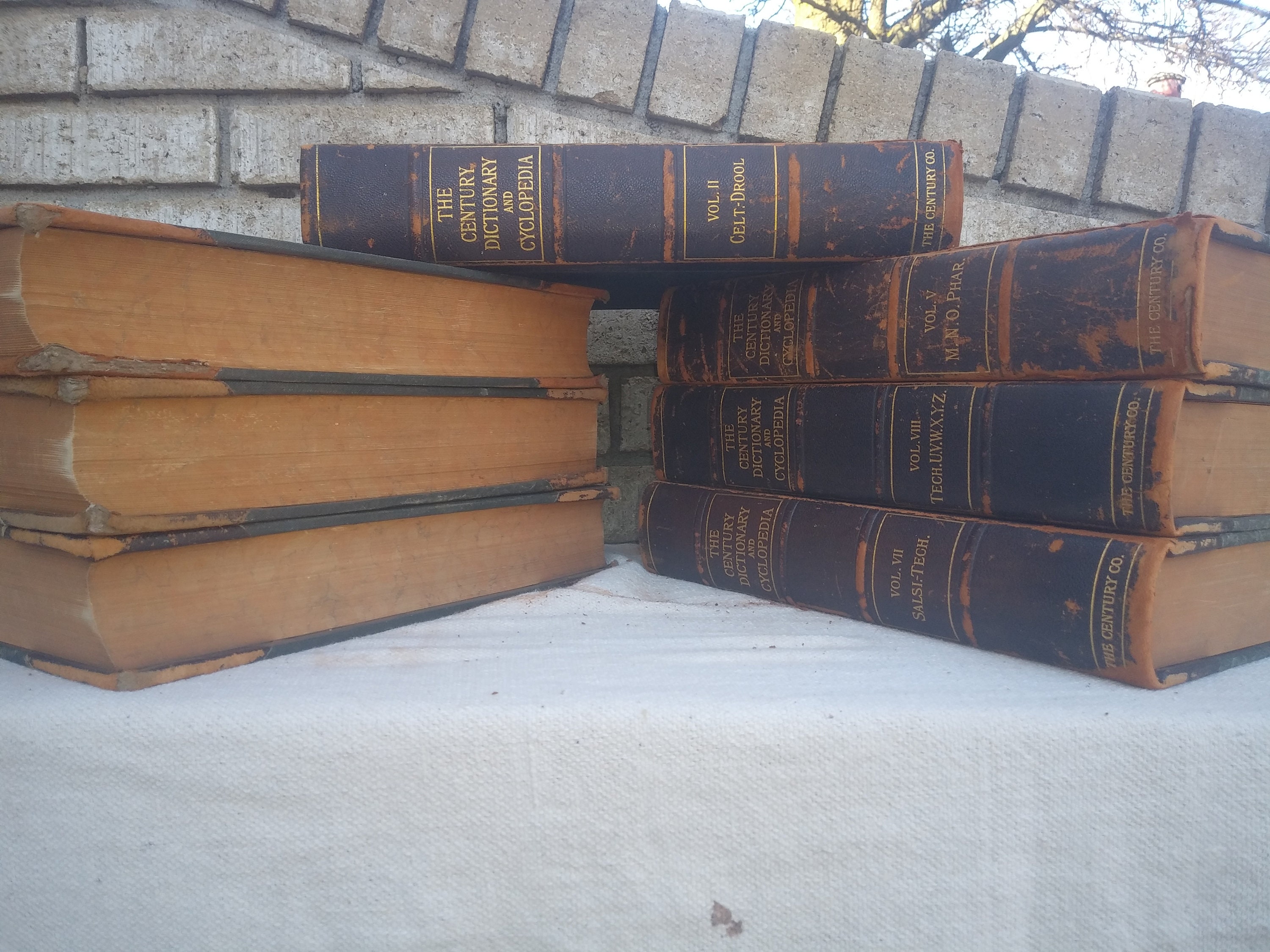 Complete 8 Volume Set the Century Dictionary and Cyclopedia Complete 8 Volume Set the Century Dictionary and Cyclopedia
