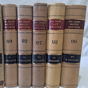 7 antique law equity reports from 1915 to 1926