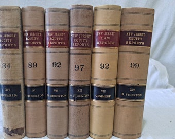 7 antique law equity reports from 1915 to 1926