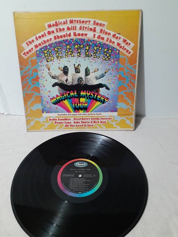 Collezione di 6 album vintage in vinile dei Beatles -  Italia