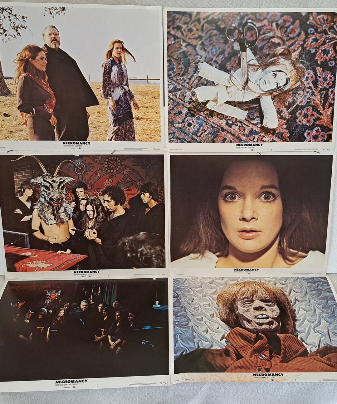 6 Original NSS Necromancy Movie Lobby Scene Posters Etsy