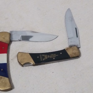 2 French Souvenir hunting pocket knives