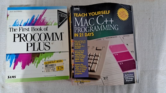 12 Vintage Computer Programming Software Books - Etsy