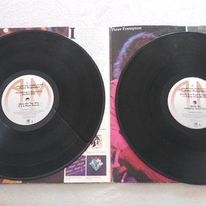 1976 peter framton comes alive 2 lp set