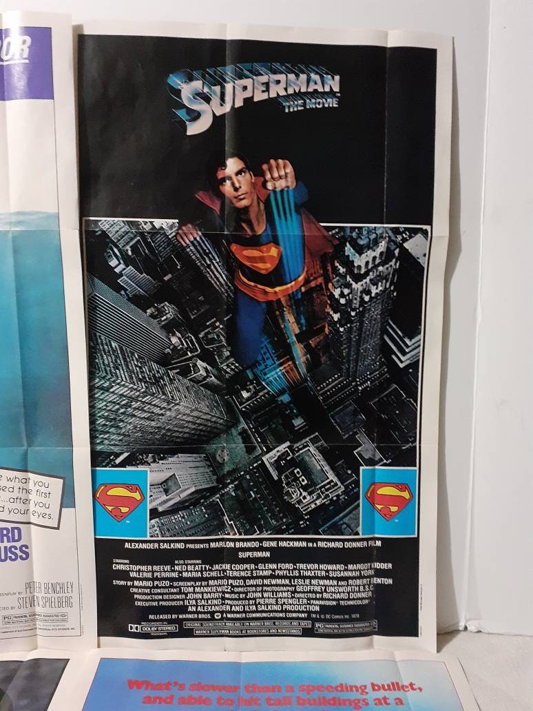 Collection of 4 1981 Topps Chewing Gum Movie Posters Etsy