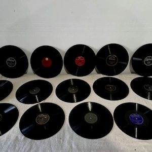 collection of 15 antique 78 rpm records f2